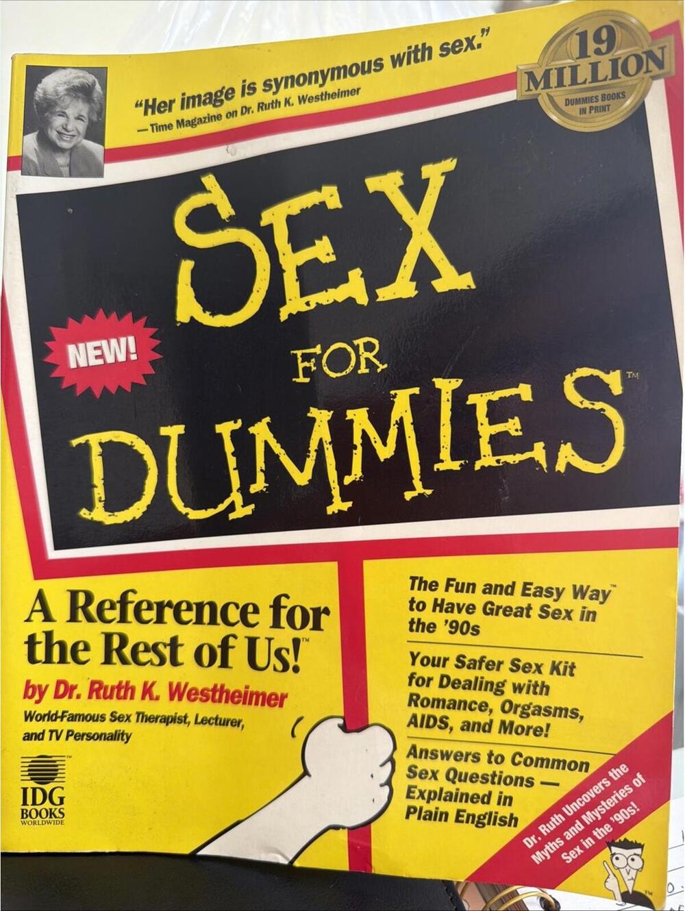 Sex for Dummies A Ref. for the Rest of Us! by Sabine Walter & Ruth K Westheimer